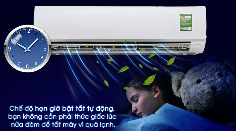 Tính năng hẹn giờ bật/tắt - Máy lạnh Panasonic 2.5 HP CU/CS-N24TKH-8 Tính năng hẹn giờ bật/tắt - Máy lạnh Panasonic 2.5 HP CU/CS-N24TKH-8