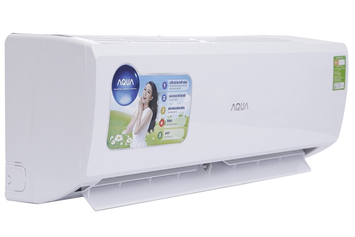 Máy lạnh AQUA 1 HP AQA-KCR9JA Màu Trắng