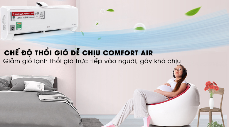 Máy lạnh LG Wifi Inverter 1 HP V10APF - 20
