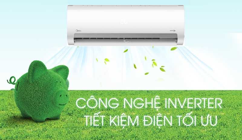 Máy lạnh Midea Inverter 1.5 HP MSMAIII-13CRDN1