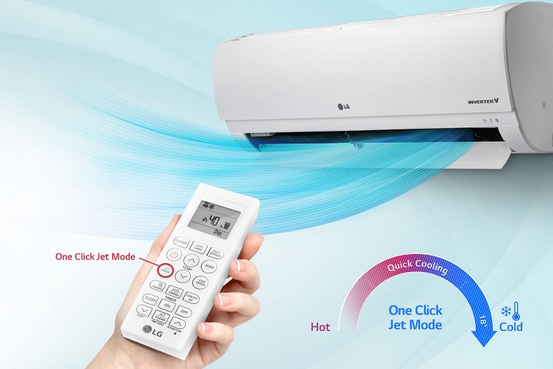 Làm lạnh cực nhanh với chế độ Jet Cool