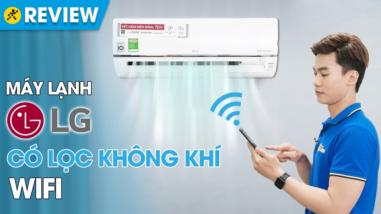 Máy lạnh LG Wifi Inverter 1.5 HP V13API