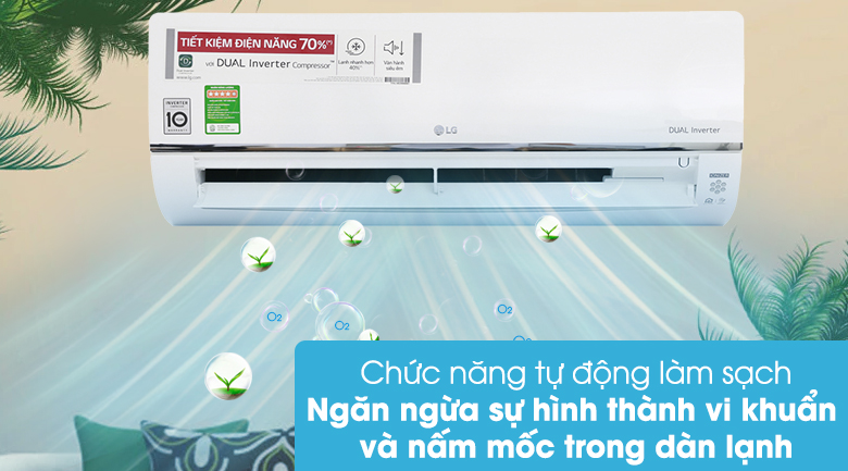 Máy lạnh LG Wifi Inverter 1.5 HP V13API - 12