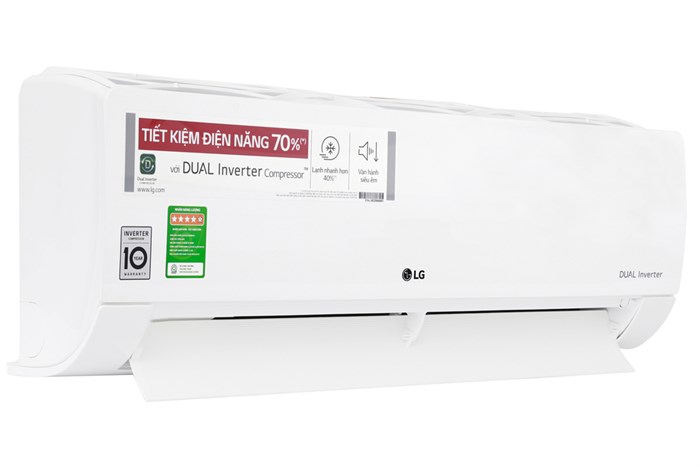 Máy lạnh LG Inverter 1 HP V10ENF Màu Trắng