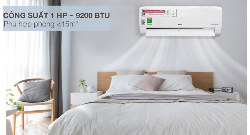 Máy lạnh LG Inverter 1 HP V10ENF