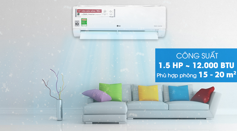 Máy lạnh LG Inverter 1.5 HP V13ENF