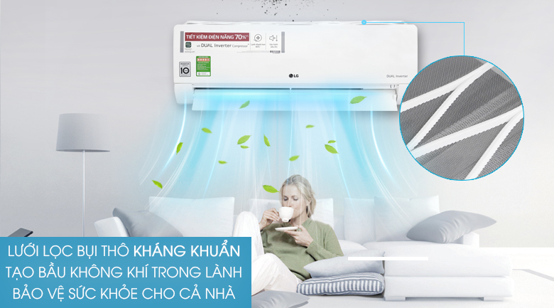 Máy lạnh LG Inverter 1.5 HP V13ENF
