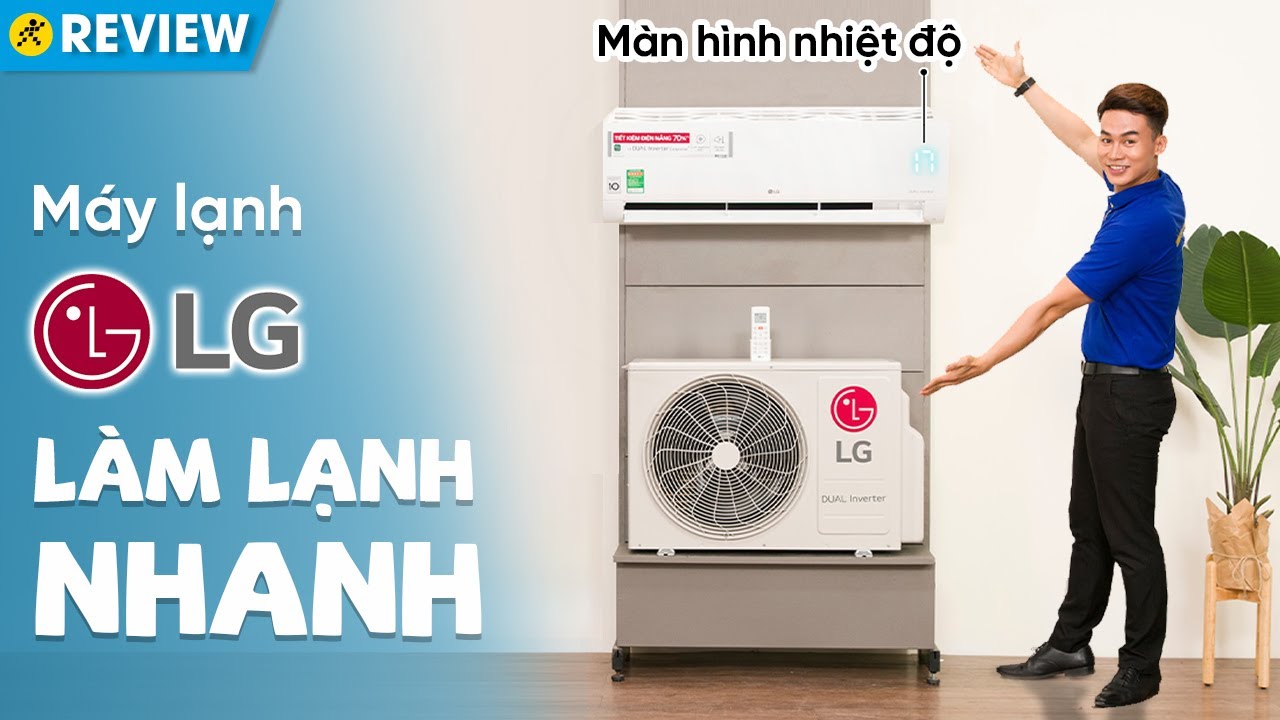 Điều hòa LG Inverter 18000 BTU V18ENF