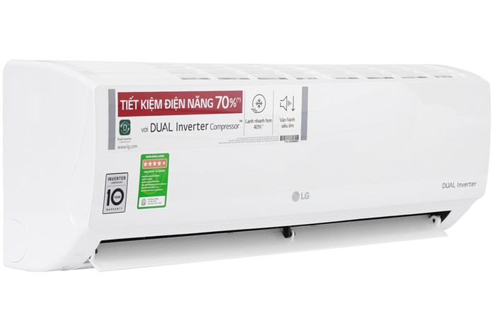 Máy lạnh LG Inverter 1 HP V10ENV Màu Trắng