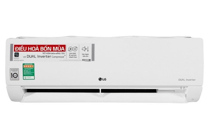 Điều hòa 2 chiều LG Inverter 9200 BTU B10END Màu Trắng