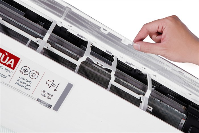 Điều hòa 2 chiều LG Inverter 9200 BTU B10END Màu Trắng