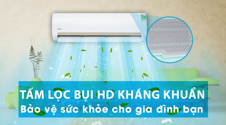 Máy lạnh Midea 1 HP MSMA3-10CRN1