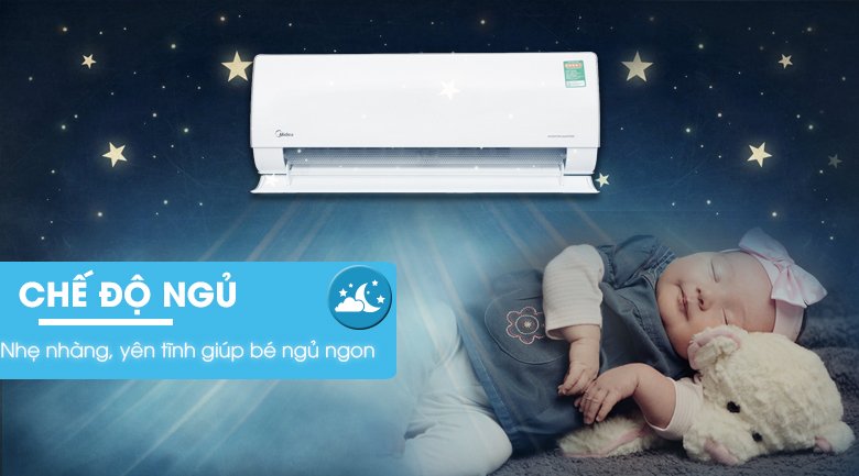 Máy lạnh 2 chiều Midea Inverter Wifi 1.5 HP MSMT-13HRFN8