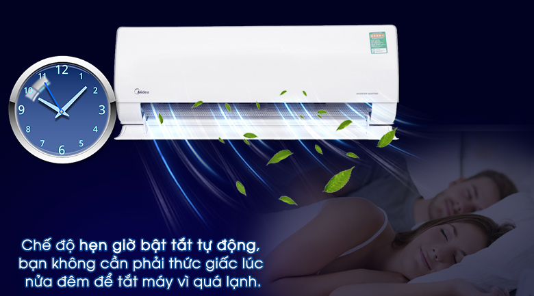Máy lạnh 2 chiều Midea Inverter Wifi 1.5 HP MSMT-13HRFN8