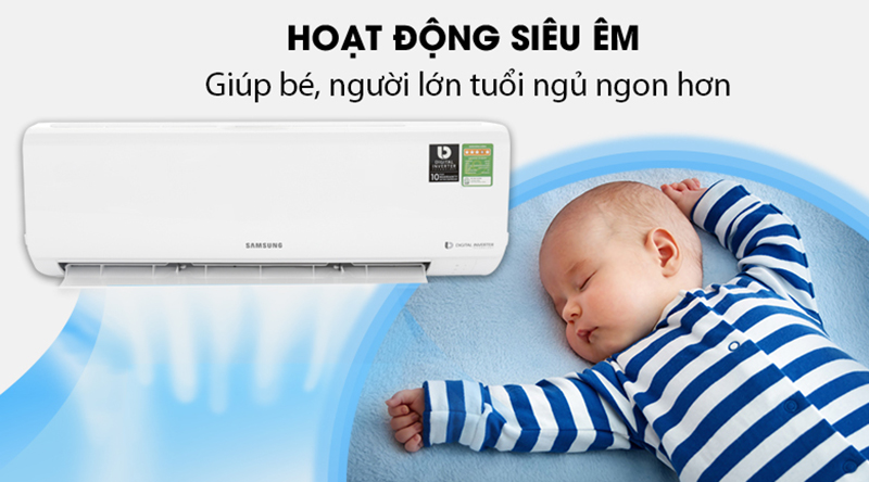 Chế độ vận hành êm khi ngủ