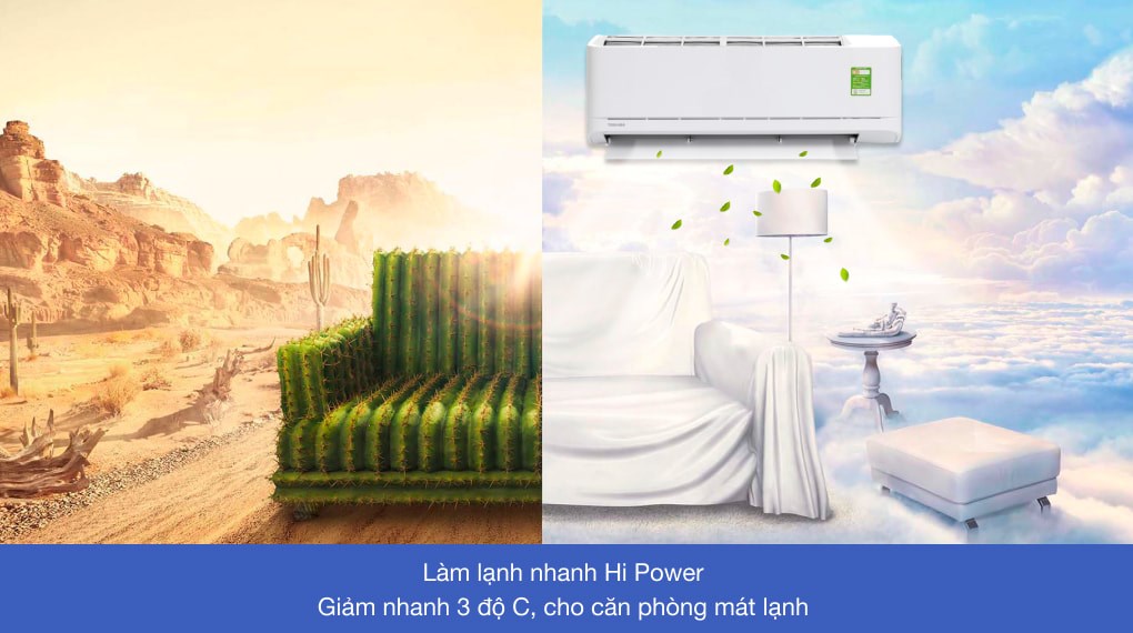 Máy lạnh Toshiba 1 HP RAS-H10U2KSG-V