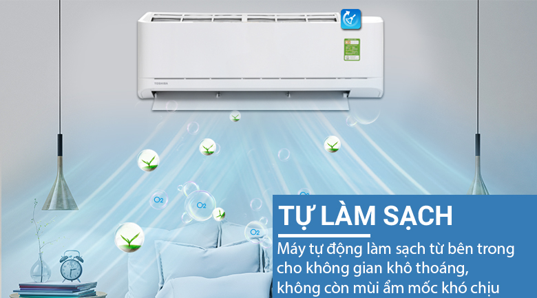 Máy lạnh Toshiba 1 HP RAS-H10U2KSG-V - 6