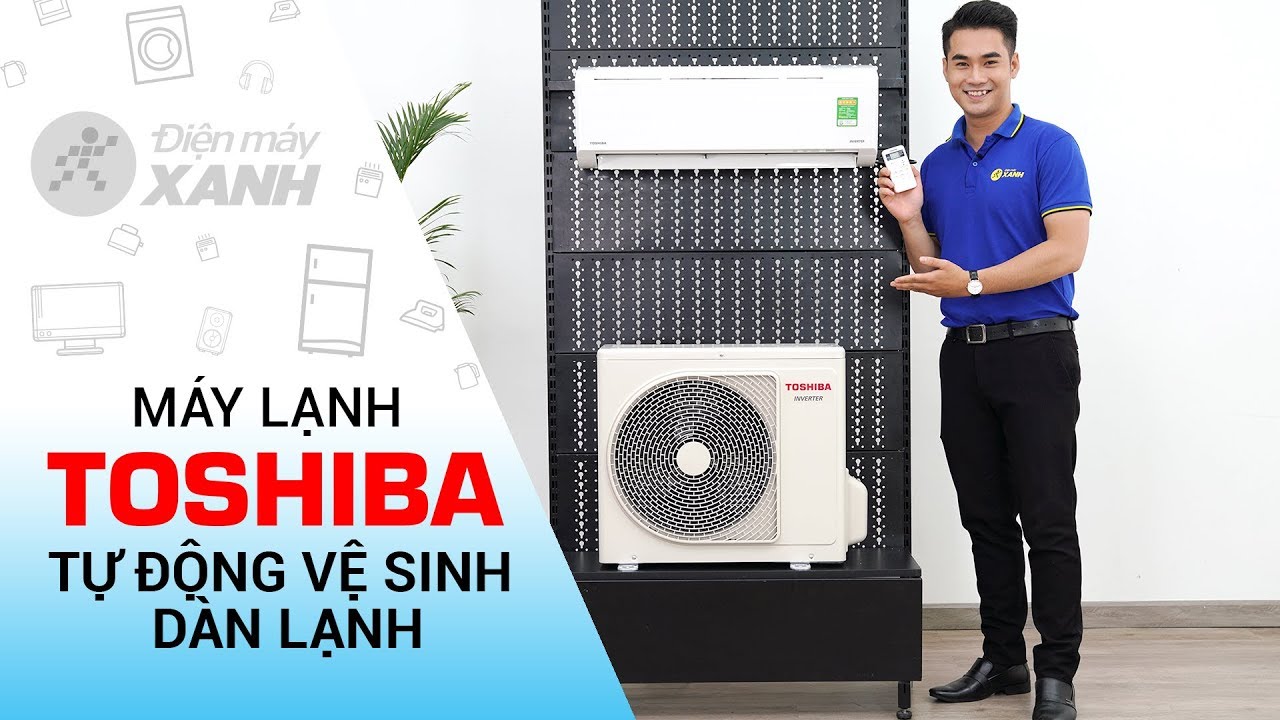 Máy lạnh Toshiba Inverter 1 HP RAS-H10DKCVG-V