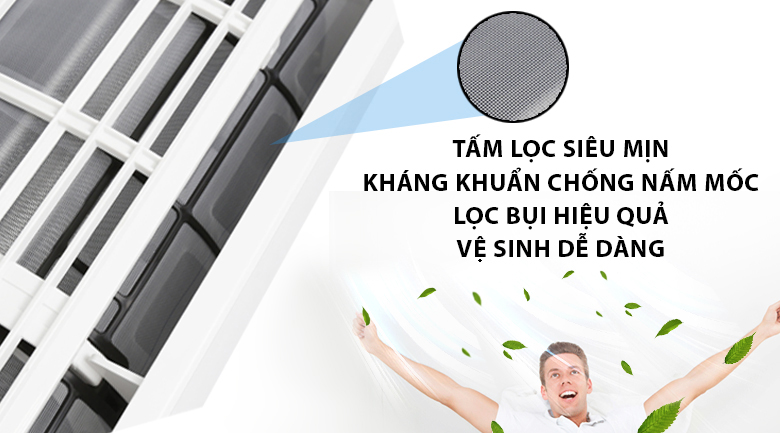 Máy lạnh Toshiba Inverter 1 HP RAS-H10DKCVG-V