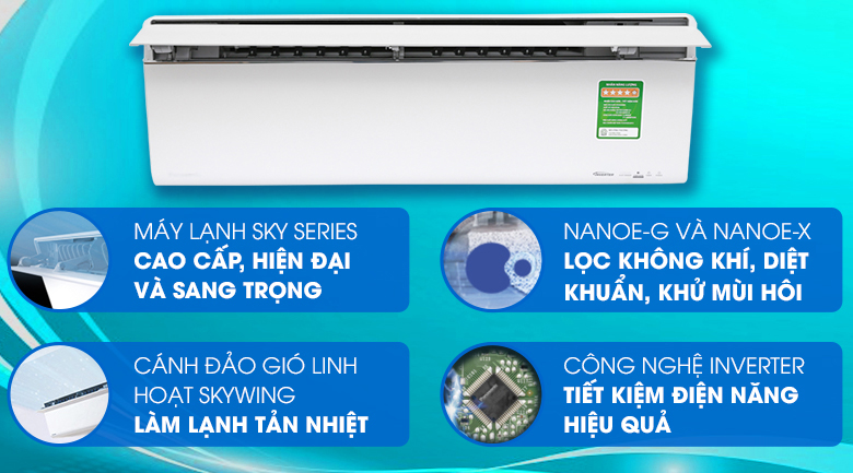 Máy lạnh Panasonic Inverter 1 HP CU/CS-VU9UKH-8 - 21