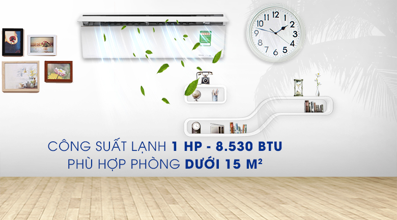 Máy lạnh Panasonic Inverter 1 HP CU/CS-VU9UKH-8