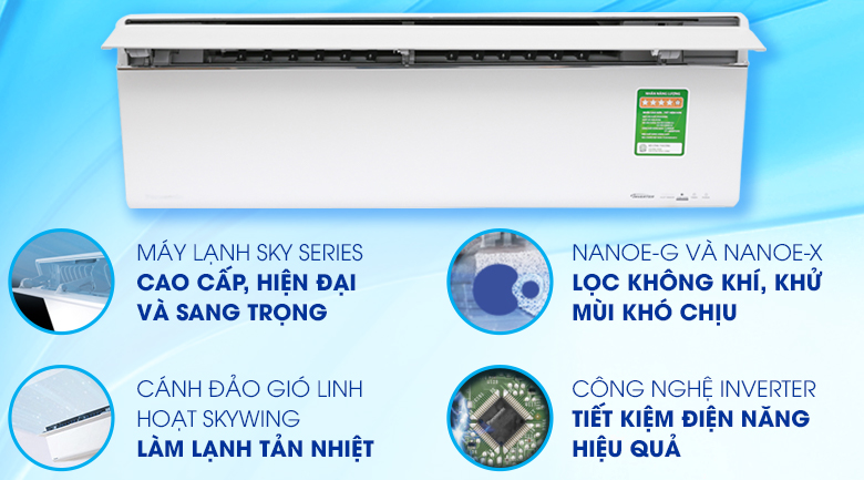 Máy lạnh Panasonic Inverter 1.5 HP CU/CS-VU12UKH-8 - 20