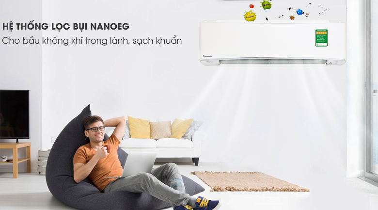 Công nghệ lọc bụi Nanoe G - Máy lạnh Panasonic Inverter 1 HP CU/CS-XU9UKH-8