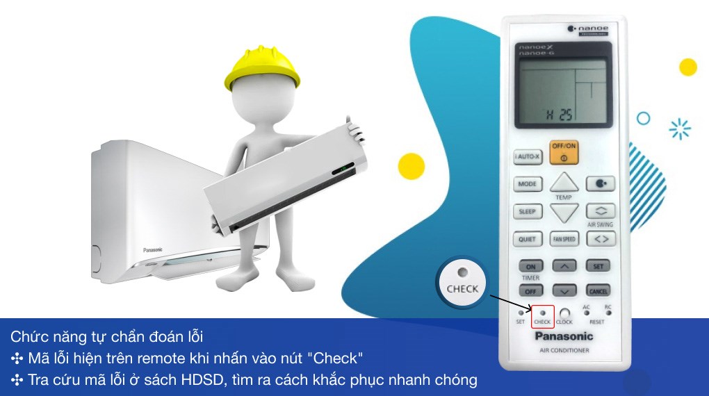 Máy lạnh Panasonic Inverter 1.5 HP CU/CS-XU12UKH-8