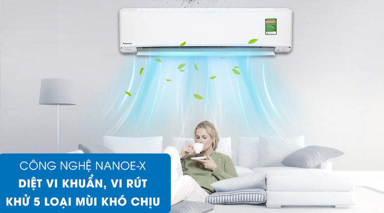 Máy lạnh Panasonic Inverter 2 HP CU/CS-XU18UKH-8