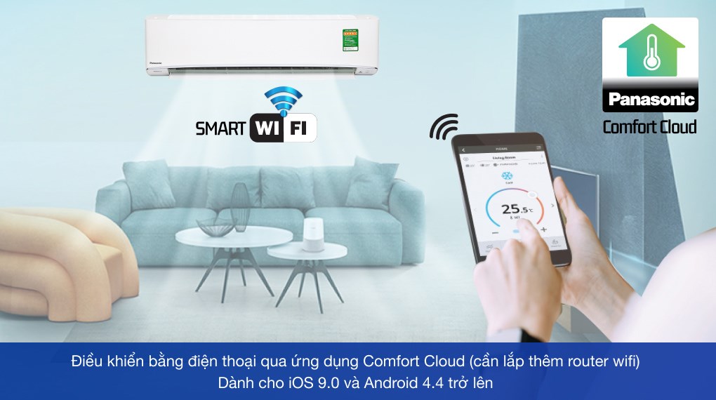 Máy lạnh Panasonic Inverter 2 HP CU/CS-XU18UKH-8