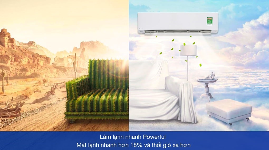 Máy lạnh Panasonic Inverter 2 HP CU/CS-PU18UKH-8