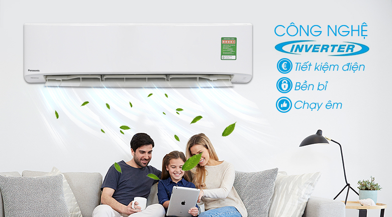 Công nghệ Inverter- Máy lạnh Panasonic Inverter 2 HP CU/CS-PU18UKH-8