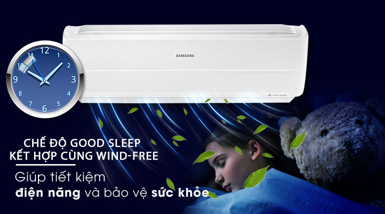 Tận hưởng giấc ngủ ngon nhờ Good Sleep & Wind-Free