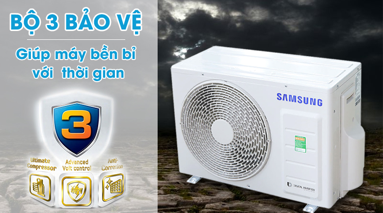 Máy lạnh Samsung Inverter 2 HP AR18NVFXAWKNSV
