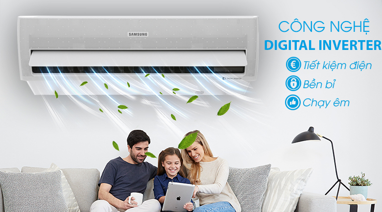Máy lạnh Samsung Inverter 2 HP AR18NVFXAWKNSV