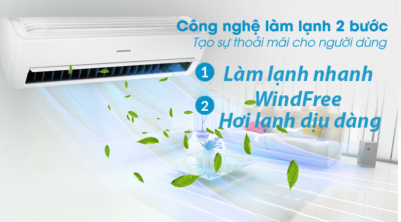 Máy lạnh Samsung Inverter 2 HP AR18NVFXAWKNSV