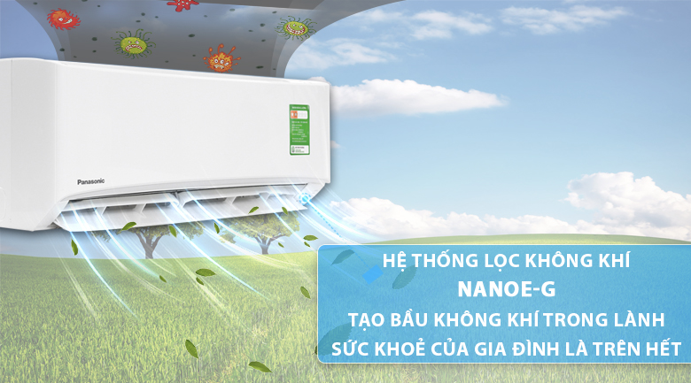 Máy lạnh Panasonic 1 HP CU/CS-N9UKH-8