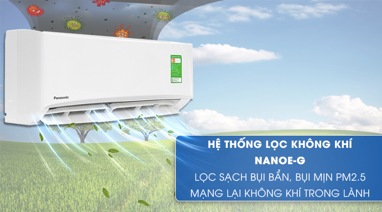 Máy lạnh Panasonic 1.5 HP CU/CS-N12UKH-8, giá rẻ, chính hãng Máy lạnh Panasonic 1.5 HP CU/CS-N12UKH-8, giá rẻ, chính hãng