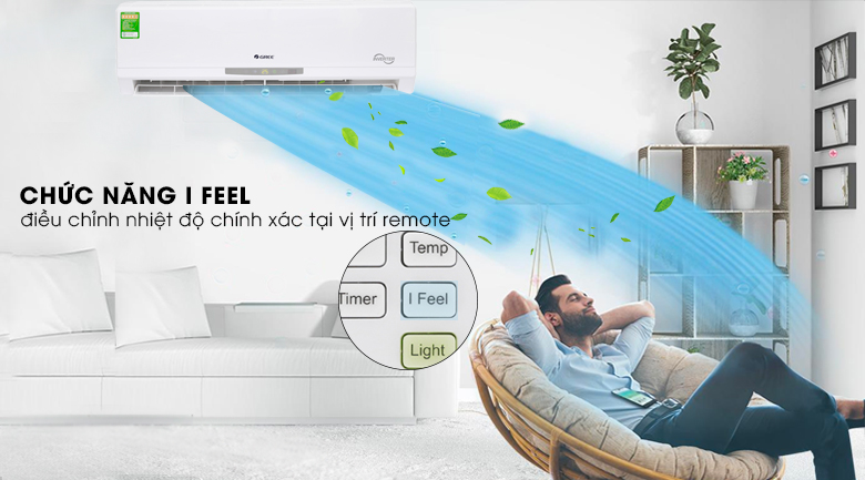 Máy lạnh Gree Inverter 1.5 HP GWC12CA-K3DNC2I