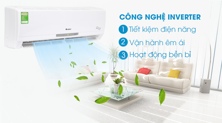Inverter - Máy lạnh Gree Inverter 2 HP GWC18CC-K3DNC2L Inverter - Máy lạnh Gree Inverter 2 HP GWC18CC-K3DNC2L