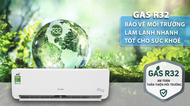 Máy lạnh Gree Wifi Inverter 1 HP GWC09BC-K6DNA1B - 12