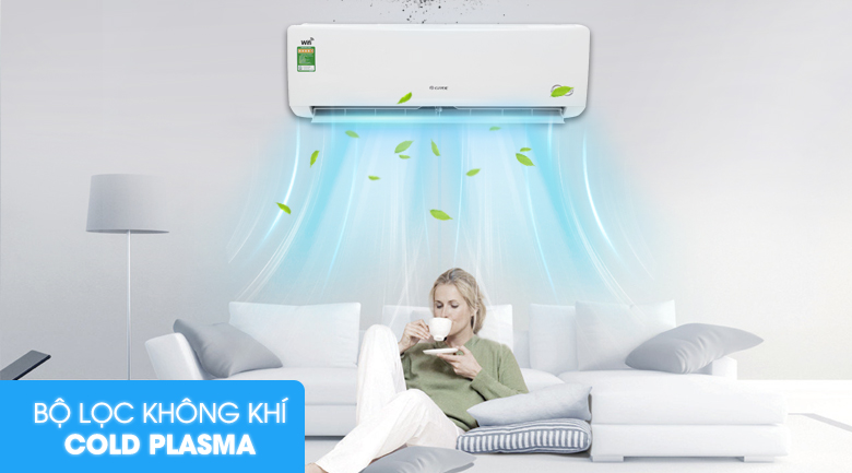 Cold Plasma - Máy lạnh Gree Wifi Inverter 1 HP GWC09BC-K6DNA1B