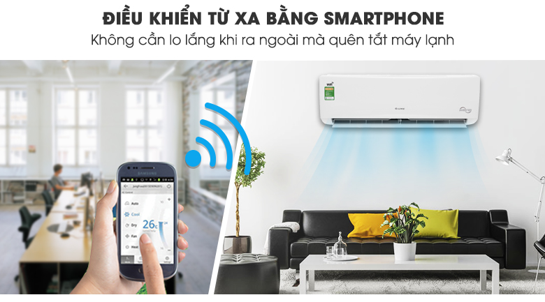 Máy lạnh Gree Wifi Inverter 1.5 HP GWC12BC-K6DNA1B - 6