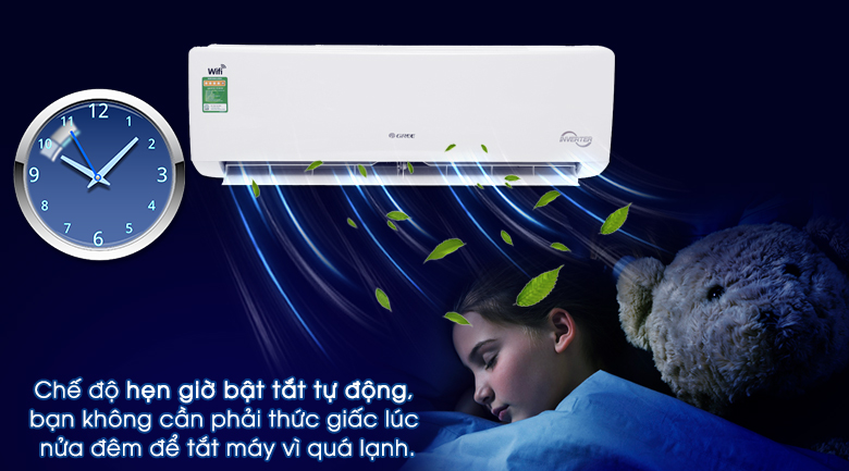 Máy lạnh Gree Wifi Inverter 1.5 HP GWC12BC-K6DNA1B - 8