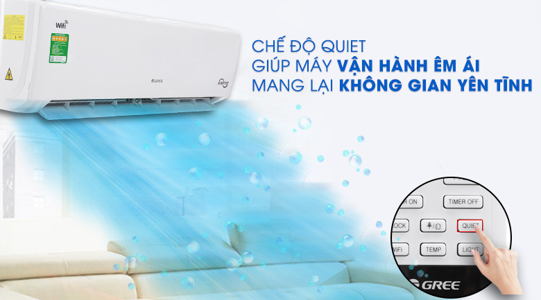 Máy lạnh Gree Wifi Inverter 1.5 HP GWC12BC-K6DNA1B - 10