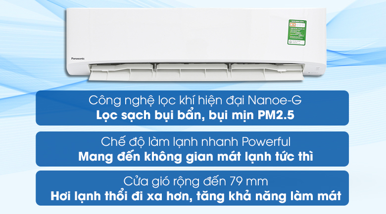 Máy lạnh Panasonic 2 HP CU/CS-N18UKH-8 - 8