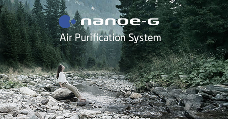 Bầu không khí trong lành nhờ công nghệ kháng khuẩn khử mùi Nanoe-G