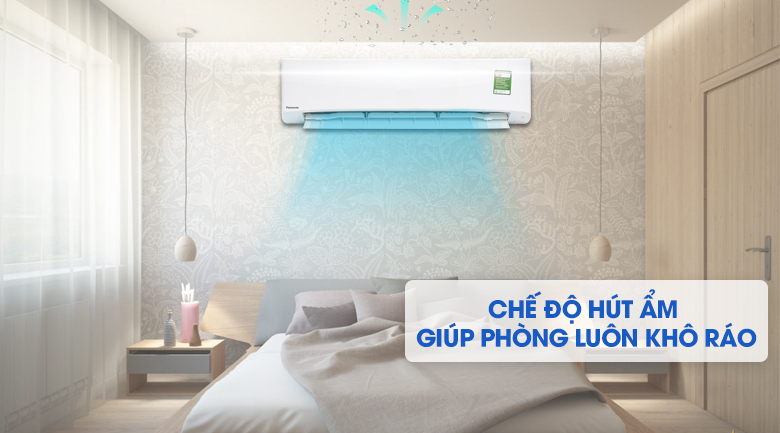 Chế độ hút ẩm - Máy lạnh Panasonic 2.5 HP CU/CS-N24UKH-8