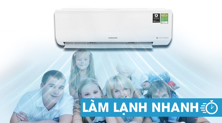 Máy lạnh Samsung Inverter 2.5 HP AR24NVFHGWKNSV