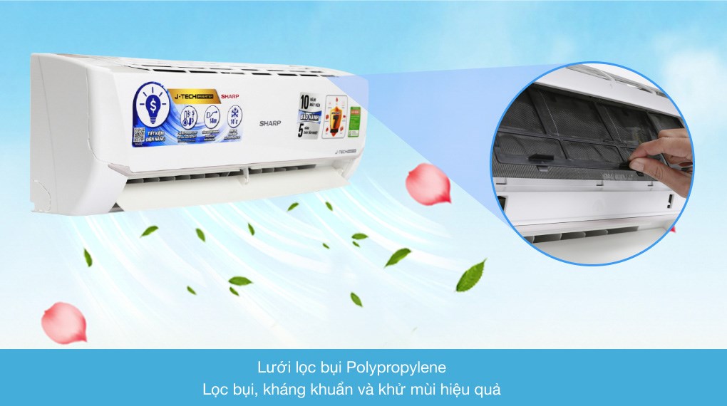 Điều hòa Sharp Inverter 12000 BTU AH-X12VEW